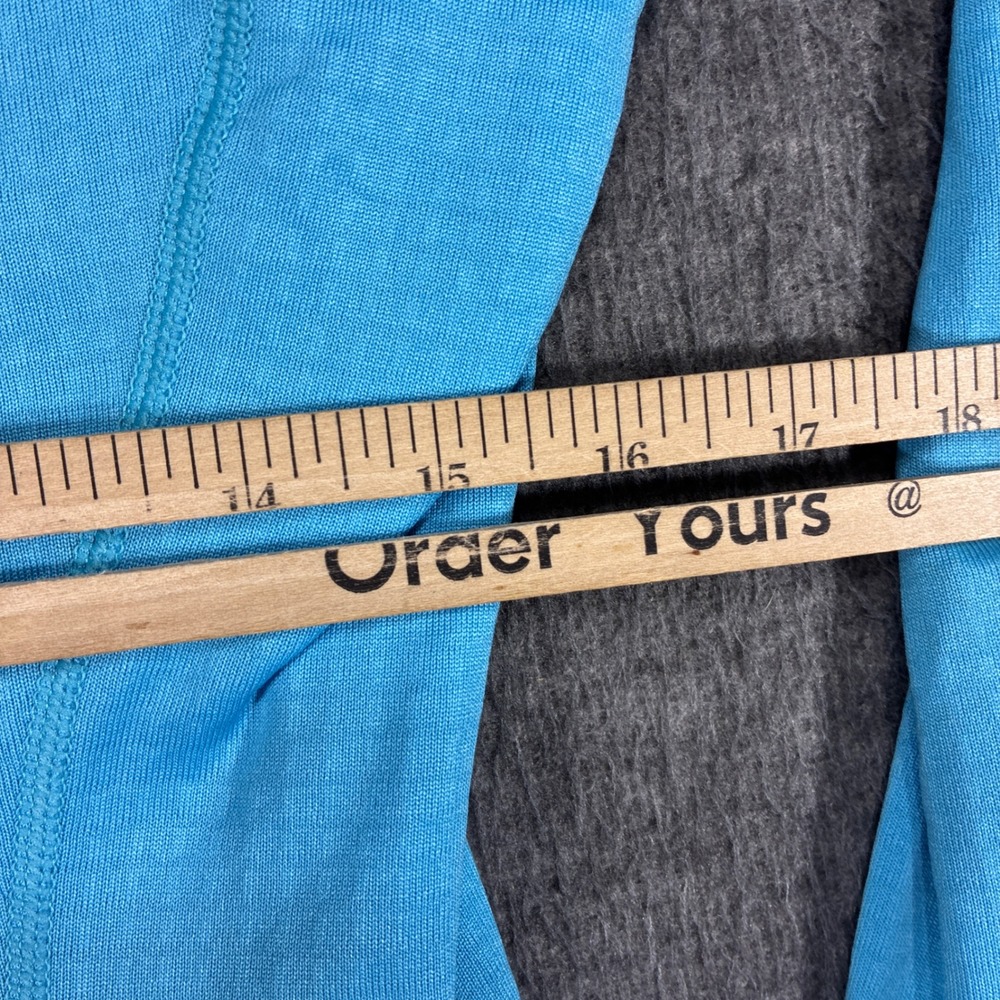 Patagonia R1 Hoody Women Small Blue Quarter Zip Pullover Climbing Gorpcore Camp - Picture 9 of 11
